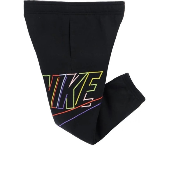 Nike Unisex Kids' Fleece Joggers Boys' Athletic Pants -Little Kid sweatpants 4 - Picture 5 of 12